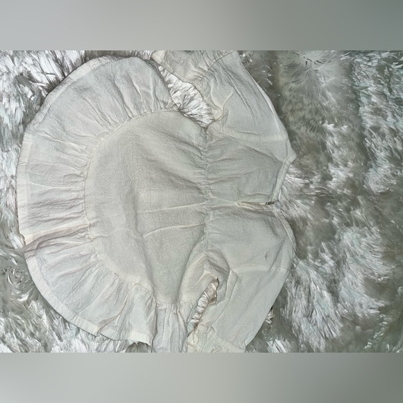 Cream Ruffled Baby Top - Picture 4 of 4